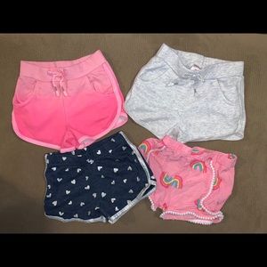 Girls Cute Shorts Bundle - 3T/4T